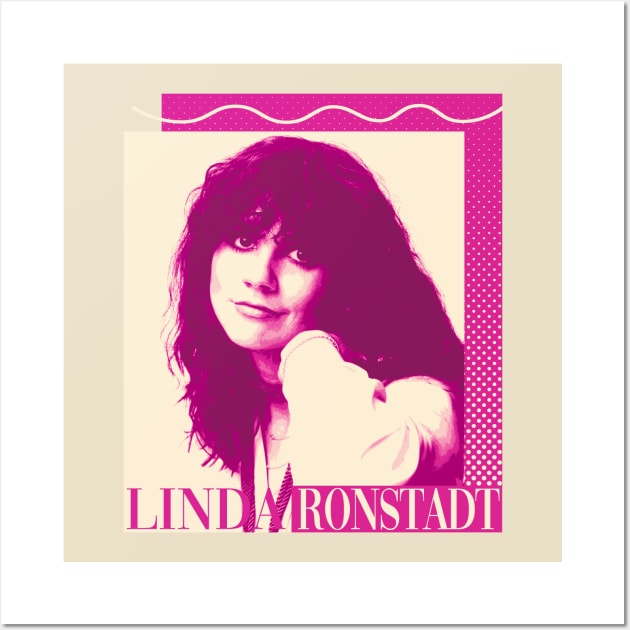 Linda Ronstadt /// Vintage portrait Wall Art by HectorVSAchille